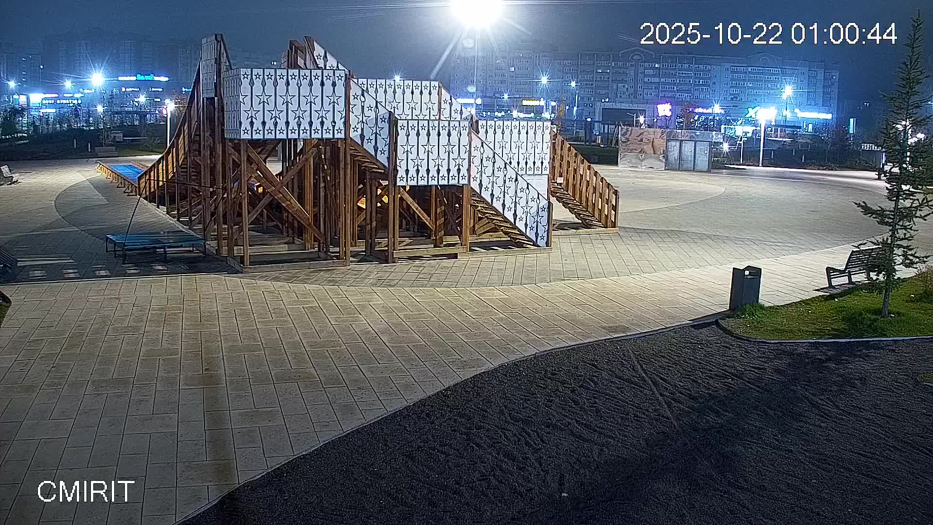 Веб-камера Парк Серпантин 008 в Череповце