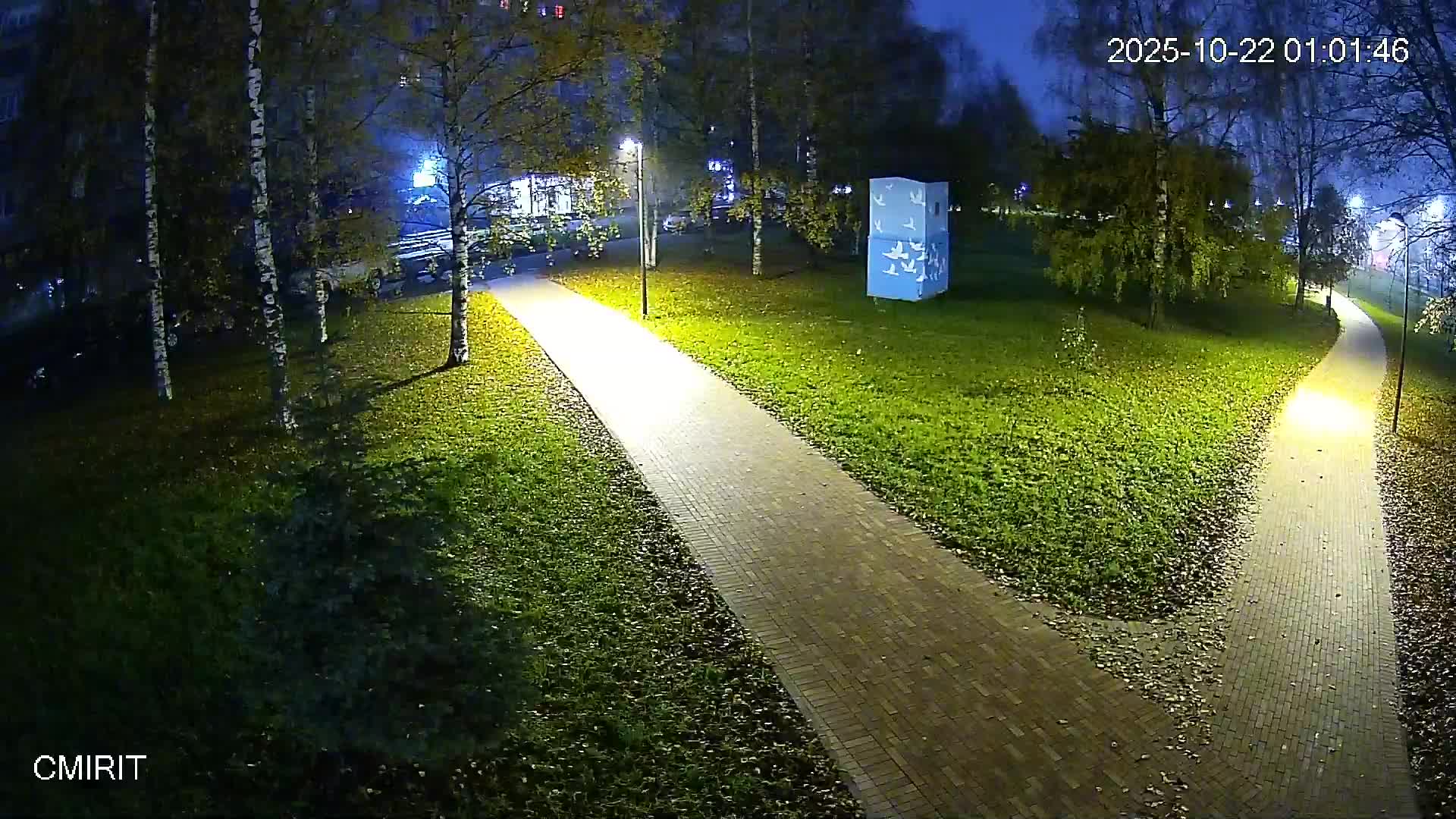 Веб-камера Сквер Архангельская, 46-62 16 в Череповце