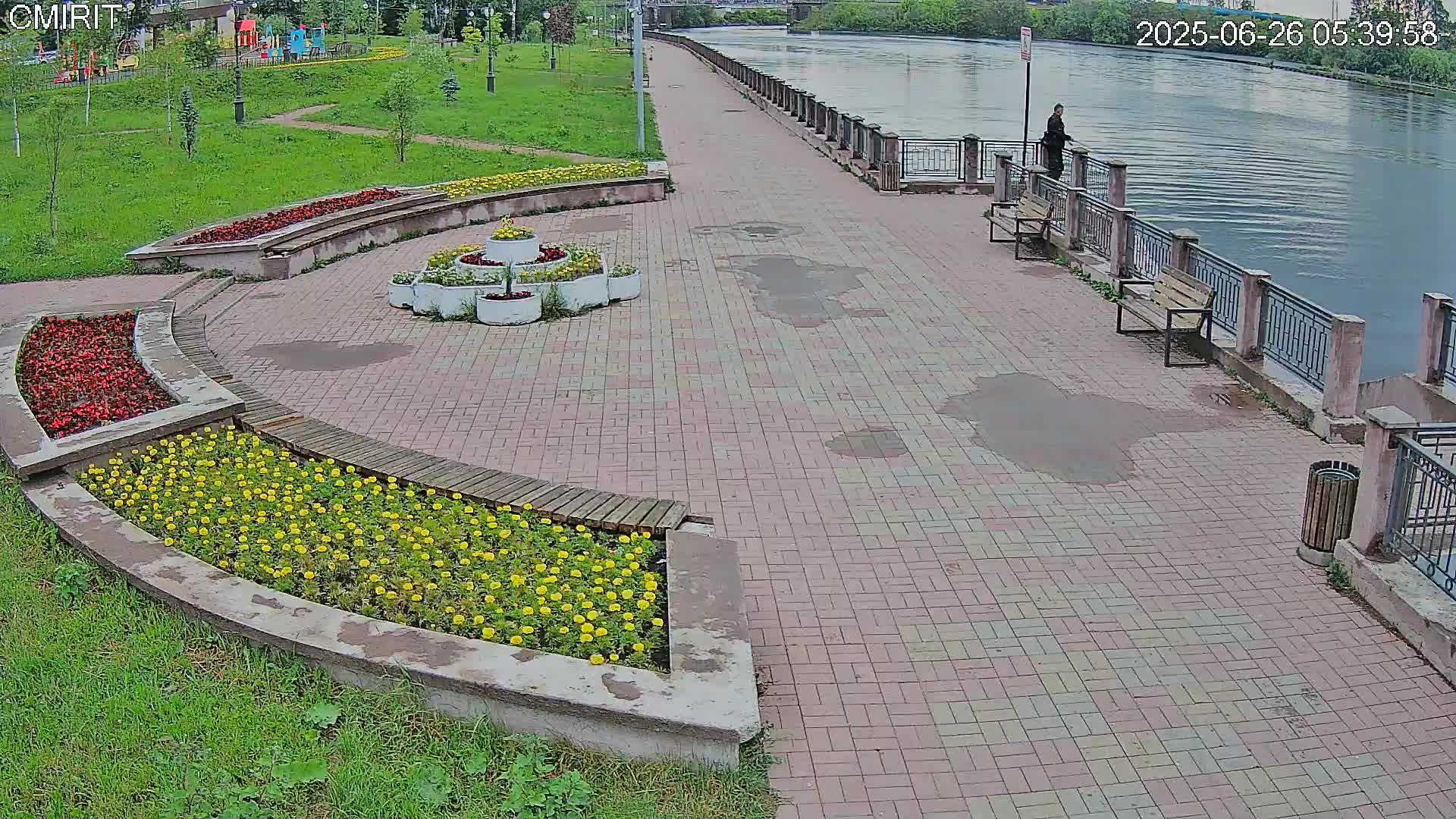 Веб-камера Курсантская набережная в Череповце